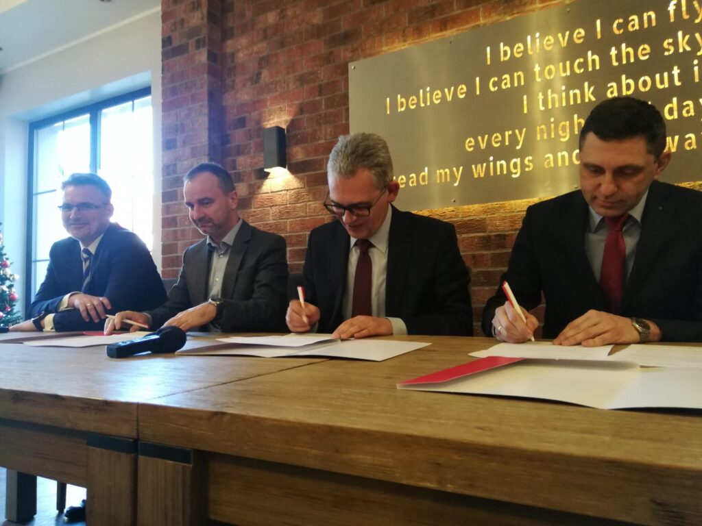 Podpisanie trójporozumienia w Przylepie