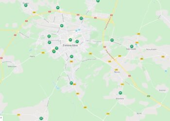 Google Maps / Urząd Miasta Zielona Góra