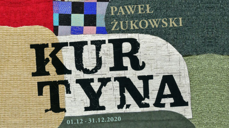 banner wystawy Kurtyna