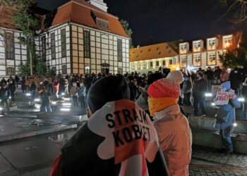 Protest aborcyjny w Zielonej Górze
