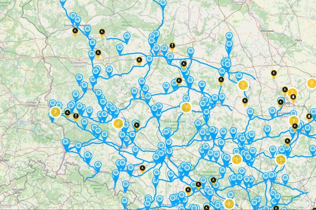 GDDKiA: lubuskie drogi przejezdne, ale wciąż pada [MAPA UTRUDNIEŃ]