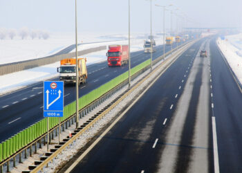 przejazd autostradą A2