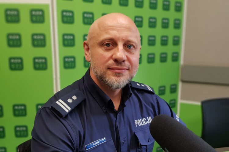 Maciej Sipek, komendant miejski policji w Zielonej Górze