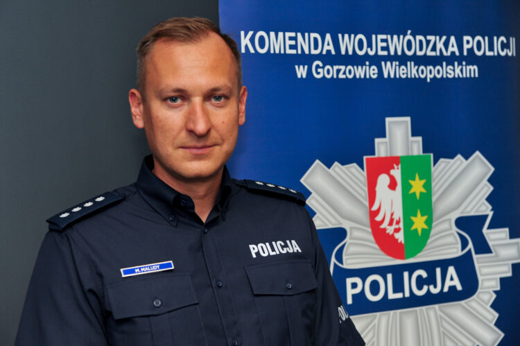Marcin Maludy rzecznik komendanta Policji w GW