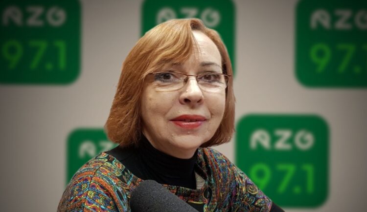 Bożena Pierzgalska, przewodnicząca oświatowej "Solidarności" w Zielonej Górze