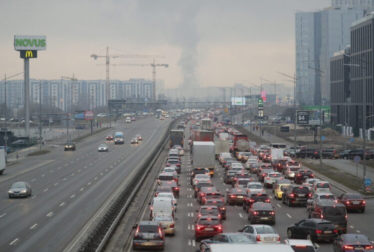 Kijów, 24 lutego 2022r. Fot. PAP/EPA/SERGEY DOLZHENKO