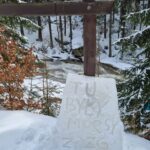 Dorota Dec. Ekologiczny ślad zielonogórskich morsów przy czeskim wodospadzie