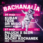 Uniwersytet Zielonogórski/uz.zgora.pl/Bachanalia odbędą się w dniach 22 - 27 maja 2023