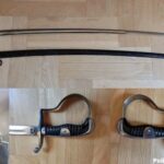 Fot. Policja Zielona Góra. Szabla komisarza Pawła Mierzwy z Policji Państwowej