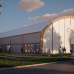 Fot. Urząd Miasta/FB. Przy Zespole Szkół Mistrzostwa Sportowego w Zielonej Górze stanie zadaszone boisko sportowe