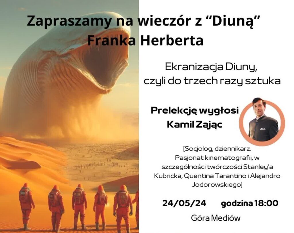 materiały organizatora