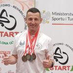 Szymon Sowiński ze Startu Zielona Góra (fot. Jakub Lesiński)