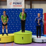 Najlepsze kobiety w kategorii U19. Z prawej strony Zuzanna Gradoń z ZKS-u Drzonków (fot. Miłosz Cygański)