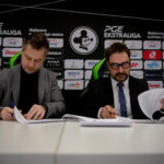 Adam Goliński - Prezes ZKŻ SSA oraz Michał Iwanowski - Redaktor Naczelny Radia Zachód (fot. Krzysztof Filmanowicz)