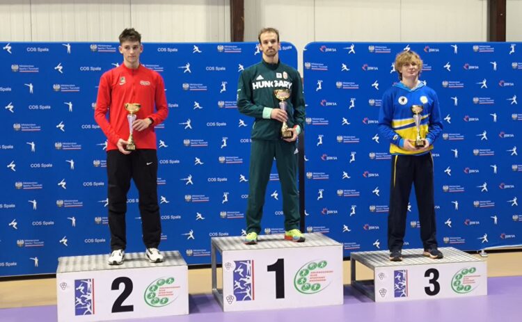 Podium w kategorii seniorów, fot. Paweł Górski
