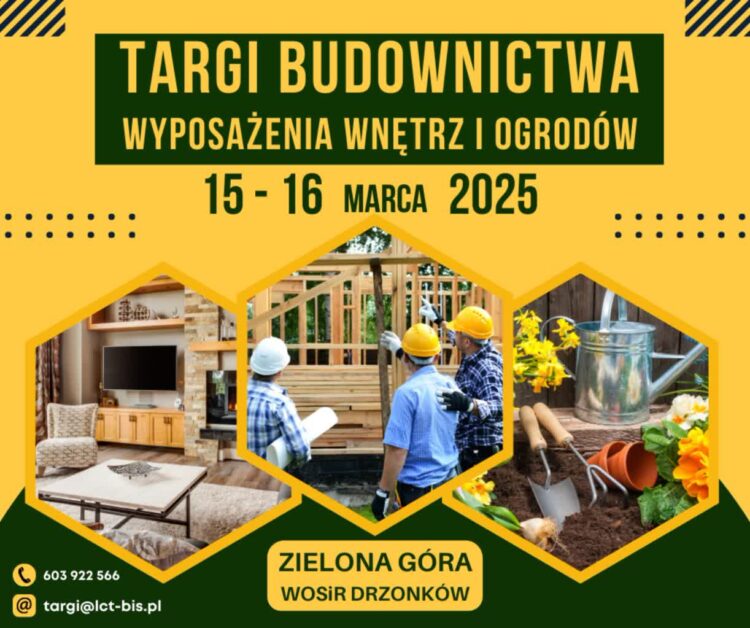 Fot. Targi Budownictwa, Wyposażenia Wnętrz i Ogrodów Zielona Góra-Drzonków/FB