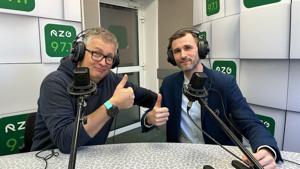 Krzysztof Filmanowicz i Kamil Wieczorek