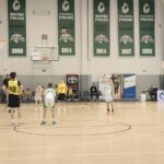 Mecz o trzecie miejsce pomiędzy Q8Oils SKM-em Zastalem Zielona Góra a Interem Bratislava; fot. Paweł Górski