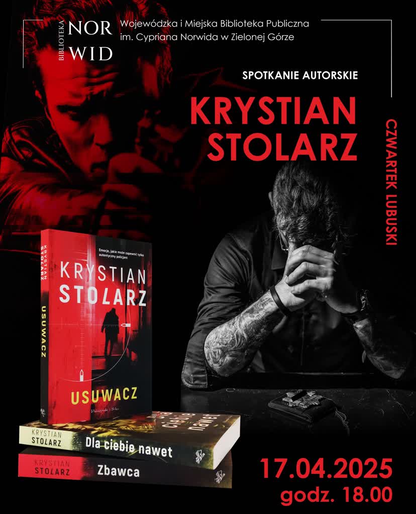 Krystian Stolarz – spotkanie autorskie