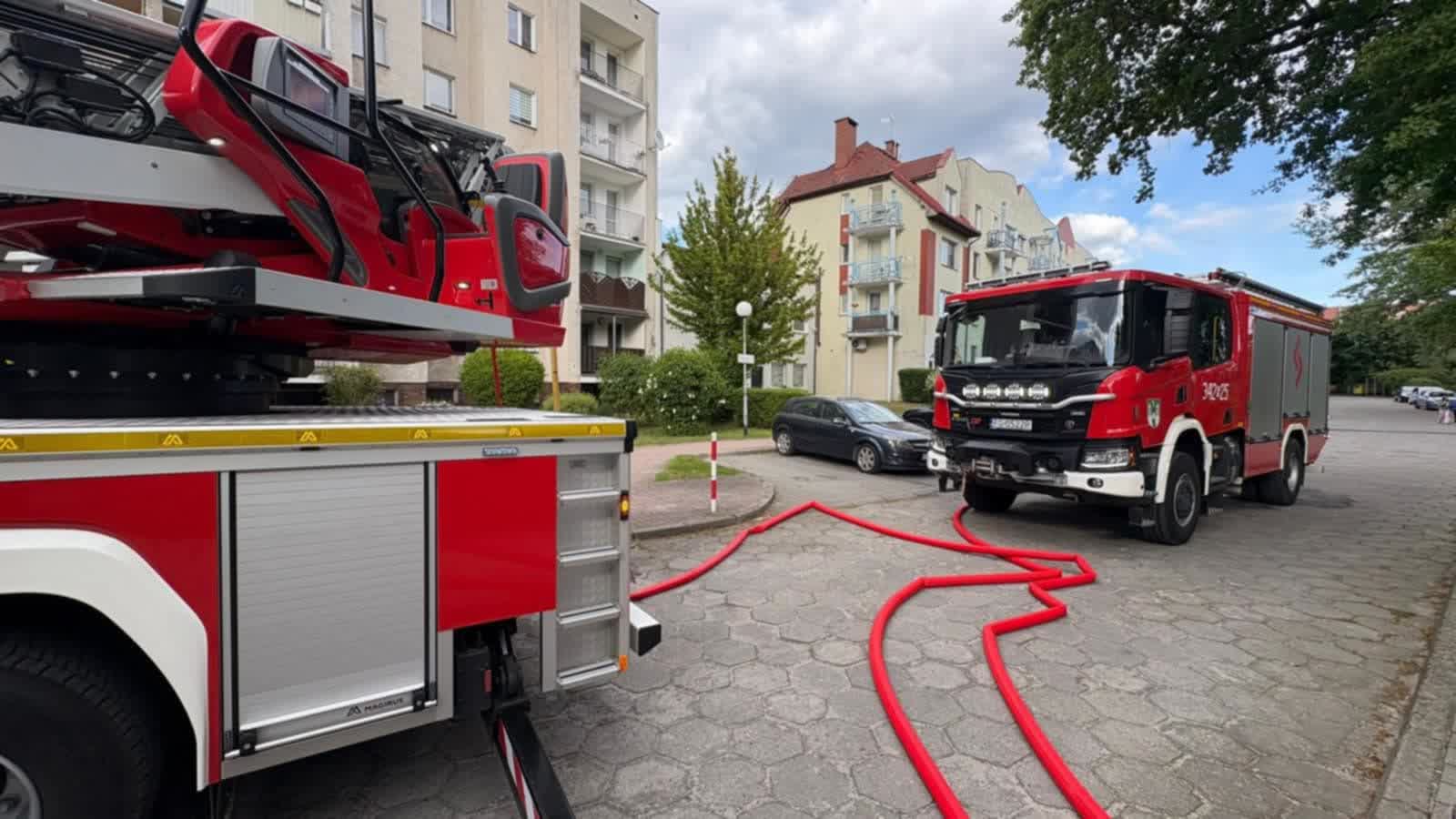 Pożar mieszkania przy ul. Strumykowej