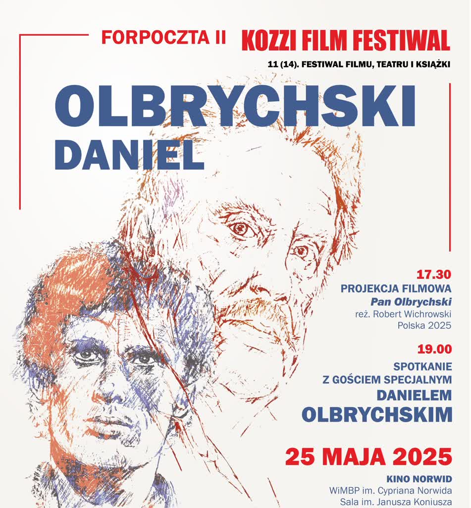 Kozzi Film Festiwal start – w niedzielę spotkanie z D. Olbrychskim