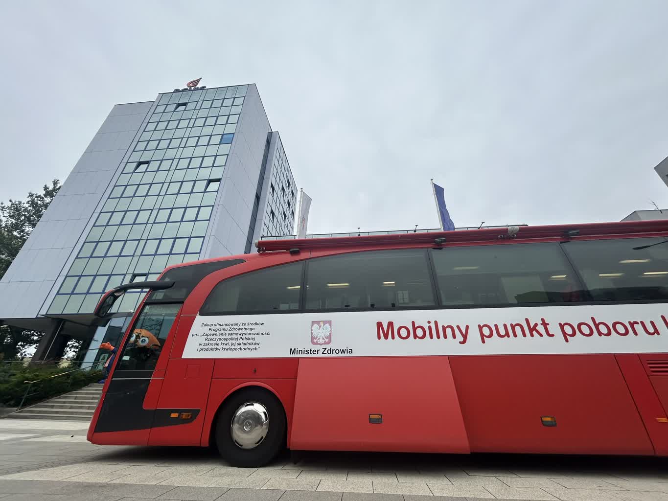 Krwiobus ponownie zaparkuje w Zielonej Górze