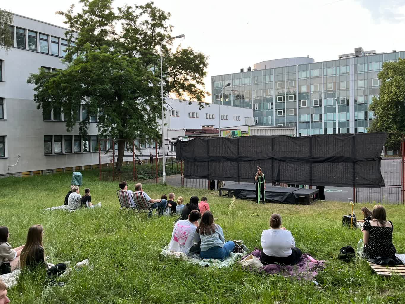 Pierwszy spektakl plenerowy Teatru Akademickiego