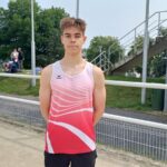 Adam Machaj z ZKS-u Drzonków (fot. Jakub Lesiński)