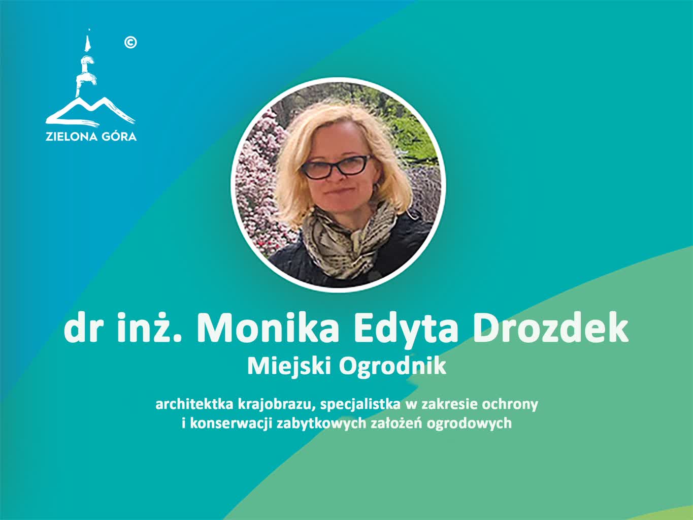 Zielona Góra ma nową ogrodnik miejską