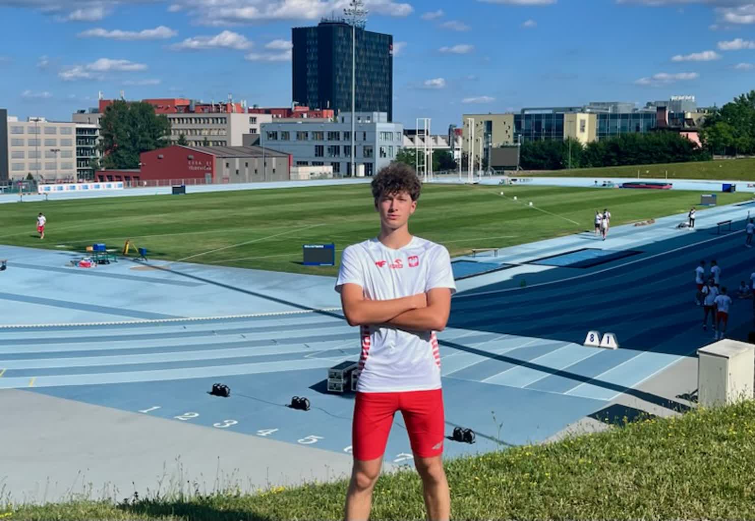 Filip Staniewicz z rekordem życiowym w debiucie w narodowych barwach