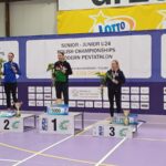 Podium seniorek (fot. Jakub Lesiński)