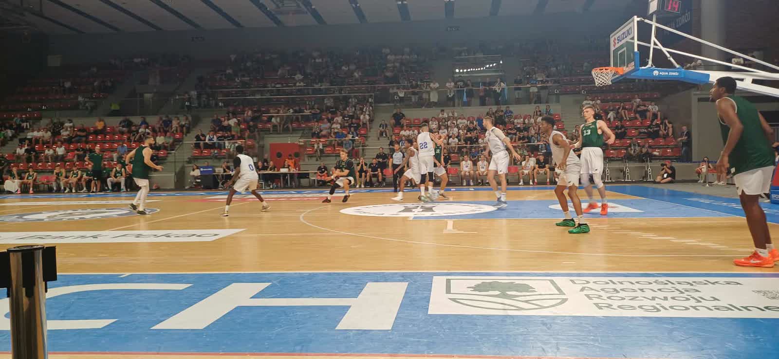 Gra falowała, ale Zastal wygrał sparing z Górnikiem Wałbrzych