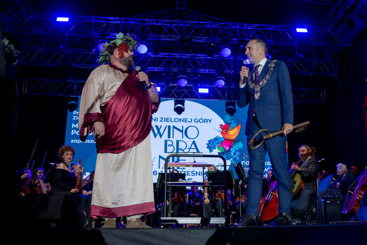 Bachus i prezydent o Winobraniu: czas na zabawę!