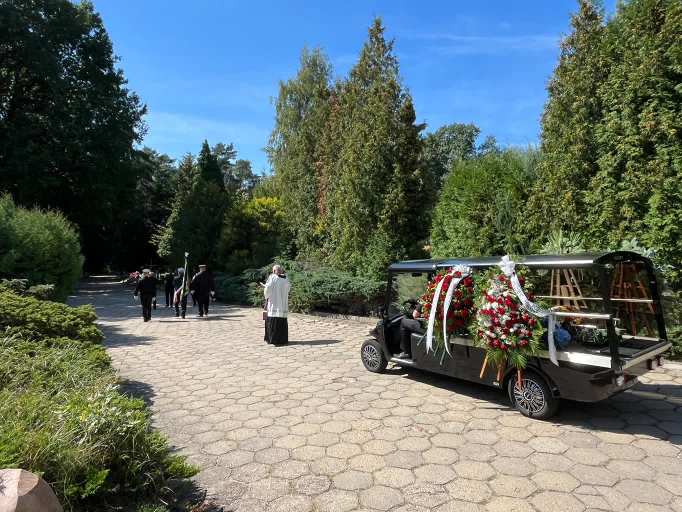 Pogrzeb Zygmunta Listowskiego, byłego prezydenta Zielonej Góry