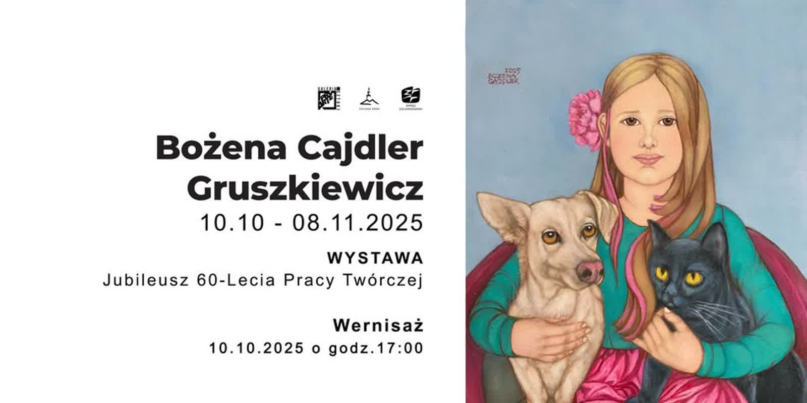 Galeria Pro Arte zaprasza na wystawę prac Bożeny Cajdler-Gruszkiewicz