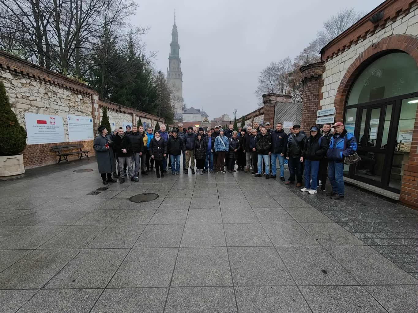 Podopieczni diecezjalnej Caritas wzięli udział w pielgrzymce na Jasną Górę