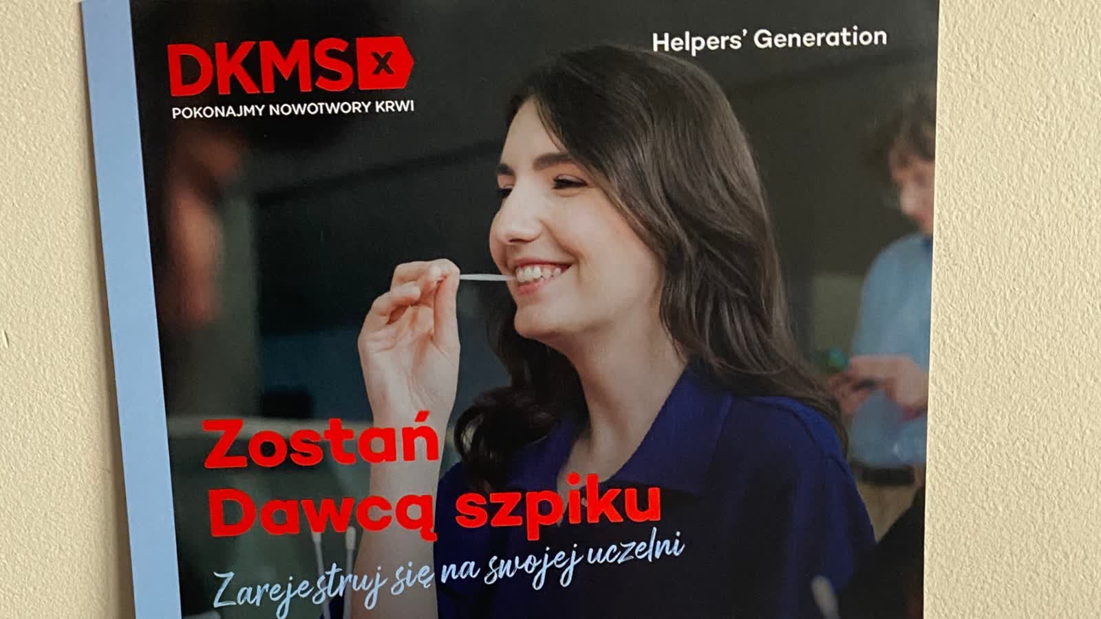 Poszukiwani wolontariusze, którzy będą promować ideę oddawania szpiku