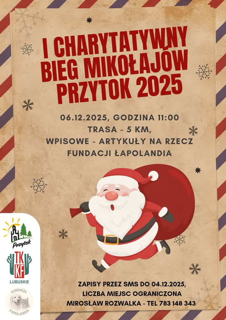 I Charytatywny Bieg Mikołajów