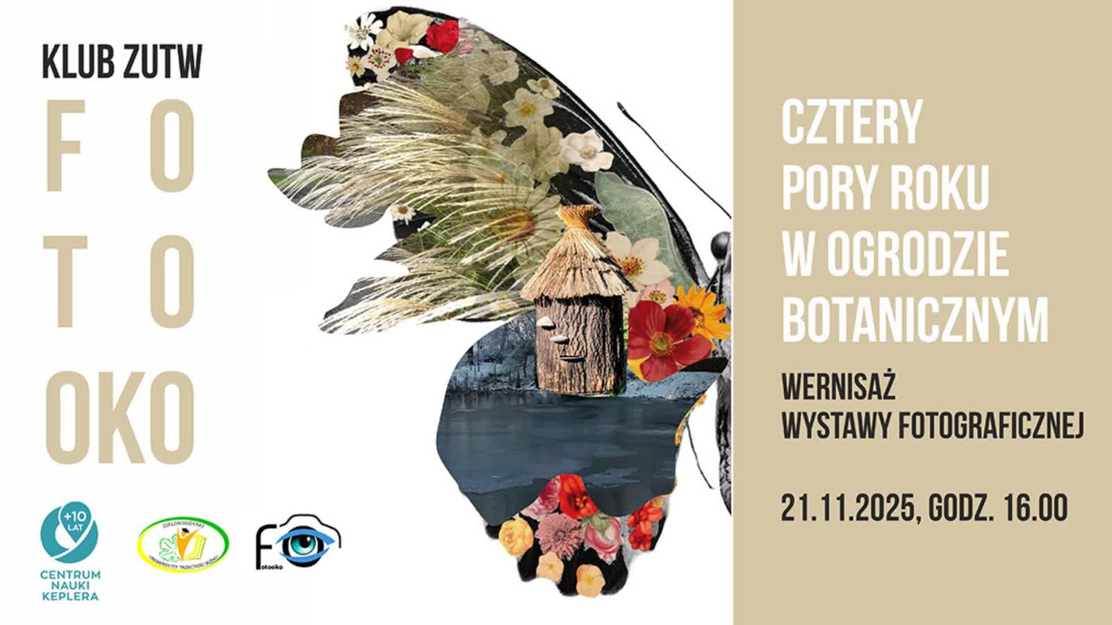 „Cztery pory roku w Ogrodzie Botanicznym” – wystawa