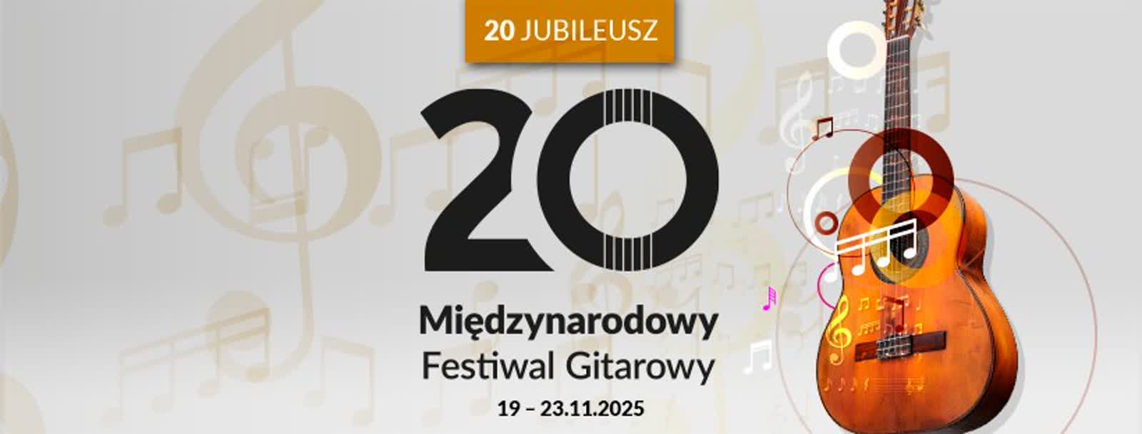 Startuje jubileuszowy XX Międzynarodowy Festiwal Gitarowy