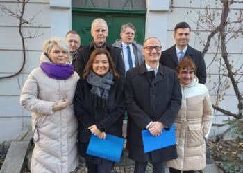 Radni Koalicji Obywatelskiej poprą projekt budżetu Zielonej Góry na 2026 rok - konferencja prasowa (fot. Piotr Bakselerowicz)