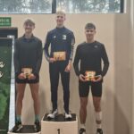 Od lewej: Hubert Jasek, Dawid Barański oraz Mateusz Posmyk (fot. Jakub Lesiński)