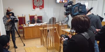 Ogłoszenie wyroku ws. kolizji na drodze S3 z udziałem Marcina Jabłońskiego (fot. Piotr Bakselerowicz)