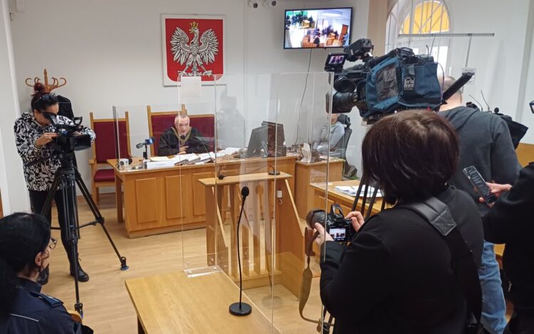 Ogłoszenie wyroku ws. kolizji na drodze S3 z udziałem Marcina Jabłońskiego (fot. Piotr Bakselerowicz)