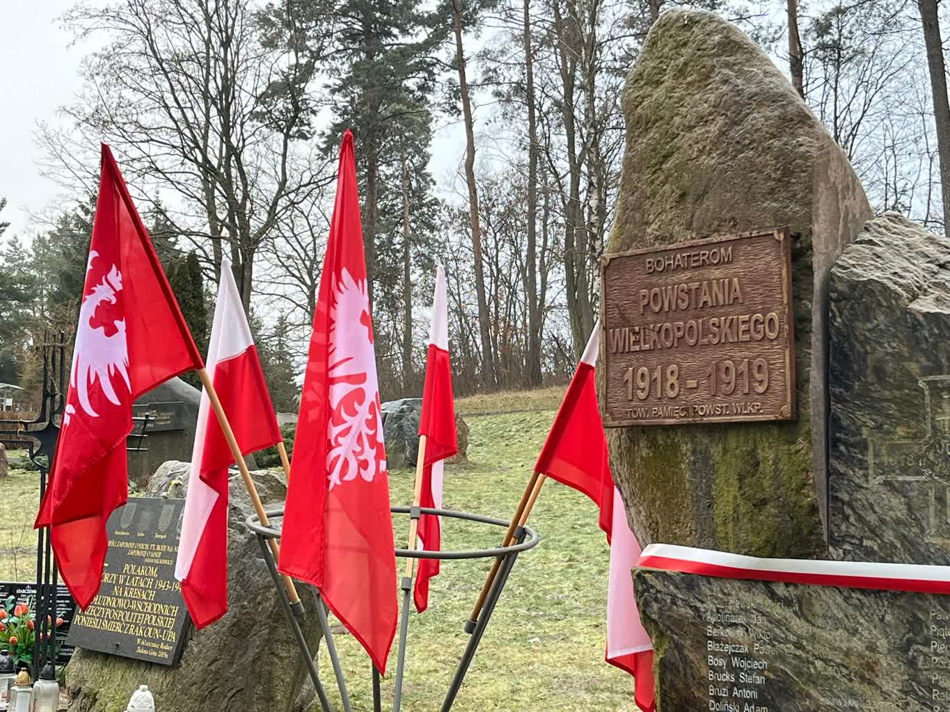 107. rocznica powstania wielkopolskiego w Zielonej Górze [ZDJĘCIA]