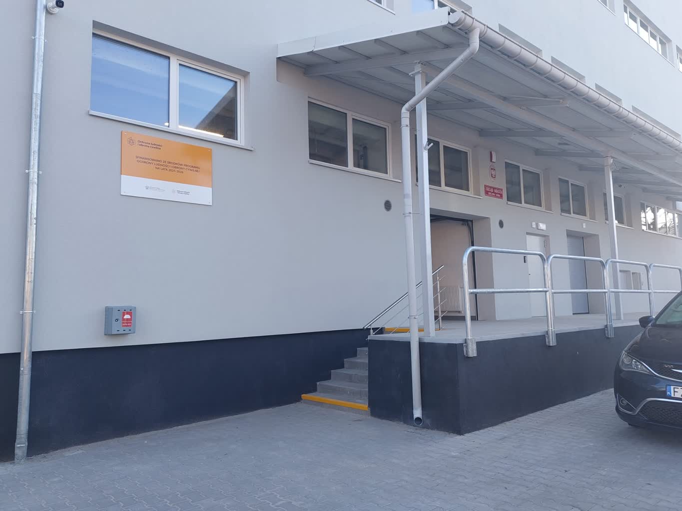 Otwarcie magazynu bezpieczeństwa przy ul. Różanej