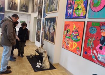 Obchody 50-lecia szkoły w Państwowym Liceum Sztuk Plastycznych w Zielonej Górze (fot. Piotr Bakselerowicz)