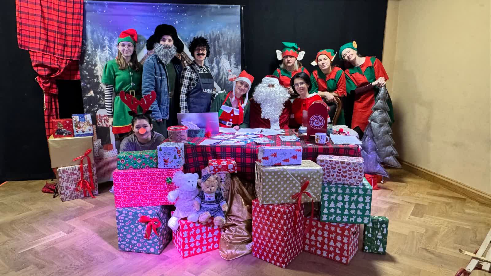 Przedstawienie świąteczne nauczycieli ZE7