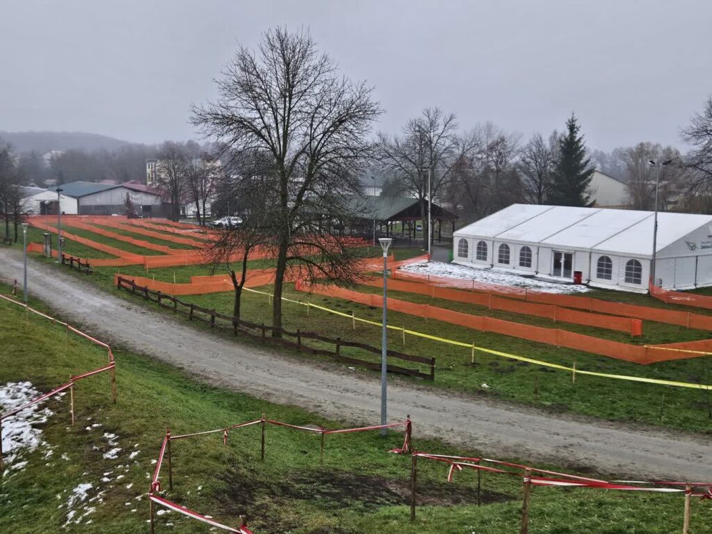 Trasa wyścigu; fot. Facebook/Zawody kolarskie LKS Trasy Zielona Góra