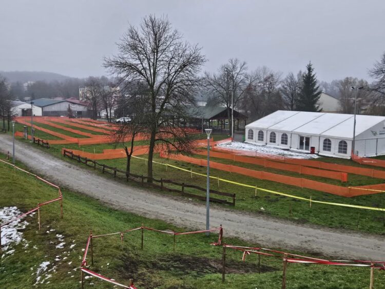 Trasa wyścigu; fot. Facebook/Zawody kolarskie LKS Trasy Zielona Góra